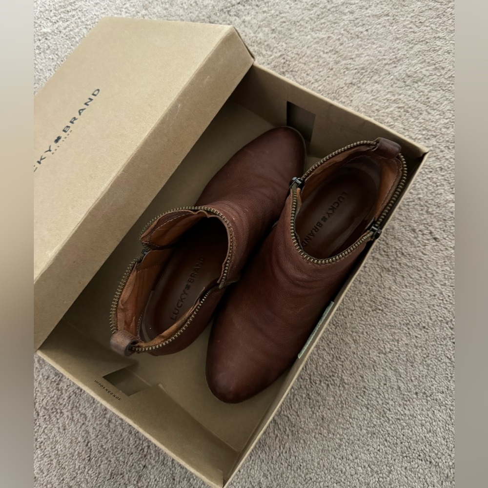 Lucky brand ankle boots